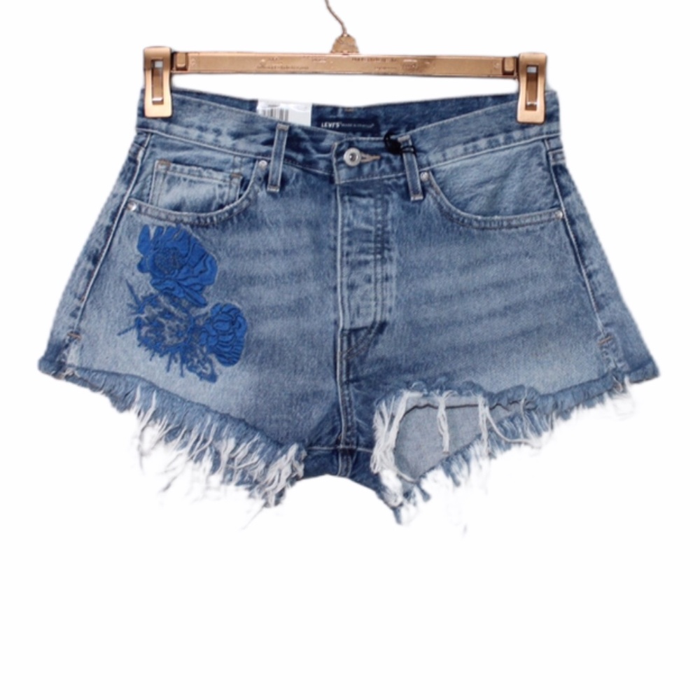 LEVI'S MADE & CRAFTED High Rise Womens Shorts